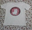 画像3: にゃんにゃん2号 猫Tシャツ STOP BEING A PUSSY 春夏白M・L  (3)