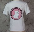 画像5: にゃんにゃん2号 猫Tシャツ STOP BEING A PUSSY 春夏白M・L  (5)