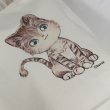 画像11: オリジナルトートバッグ 猫トートバッグ haruaデザイン マザーズバッグ キャンバス ナチュラル 厚めで丈夫なつくり かわいいもこもこ猫 (11)