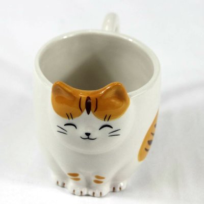 画像3: 猫マグカップ 猫びより とら 猫物語 陶器 猫柄 ネコ柄 ねこ柄 猫雑貨 ネコ雑貨 ねこ雑貨