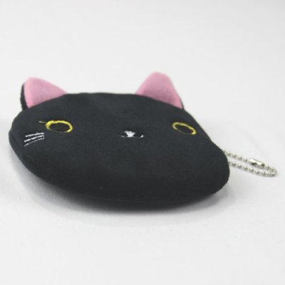 画像3: 猫柄小銭入れ 財布 コインケース ミニポーチ 小物入れ おもしろ かわいい レディース キッズ ギフト プレゼント 黒