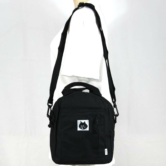 猫柄3wayバッグ ハンドバッグ ショルダーバッグ バックパック リュック